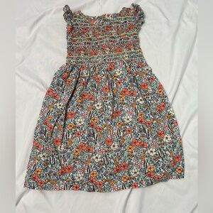Penelope Mack Ltd. Floral Toddler Girls Dress 4T Smocked